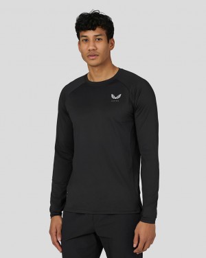 Castore Active Performance Long Sleeve T-Shirt Siyah | VI0426738