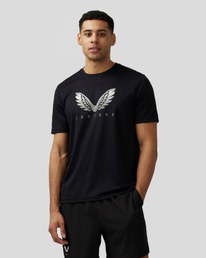 Castore Adapt Short Sleeve Graphic T Shirt Siyah | UX8302496