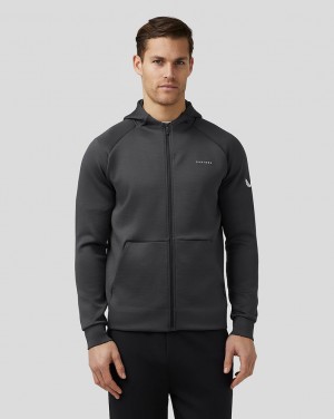 Castore Aeroscuba Zip-Through Hoodie Gunmetal | MX9127465
