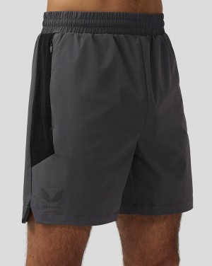 Castore Apex 6” Woven Shorts Gunmetal | UT1975603