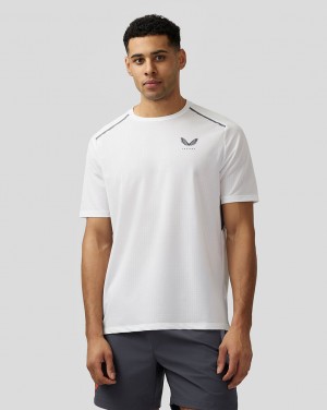 Castore Apex Aeromesh T-Shirt Beyaz | YW9702348
