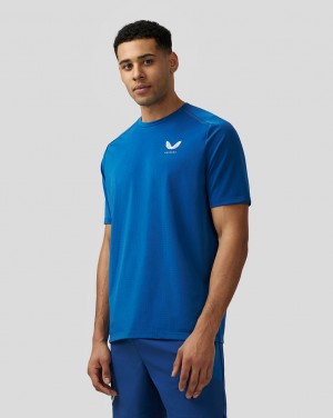 Castore Apex Aeromesh T-Shirt Mavi | KQ5340728