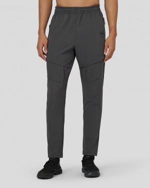 Castore Flex Woven Cargo Joggers Gunmetal | XF4951723