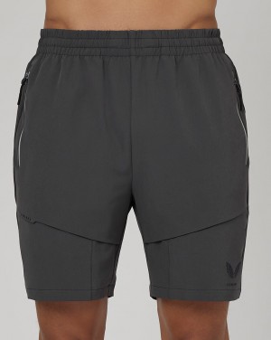 Castore Flex Woven Cargo Shorts Gunmetal | MT5973241