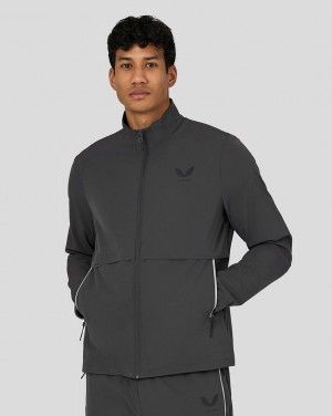 Castore Flex Woven Jacket Gunmetal | HC7461039