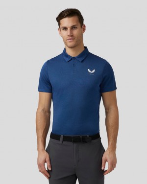 Castore Golf Engineered Knit Polo Lacivert | OX0167325