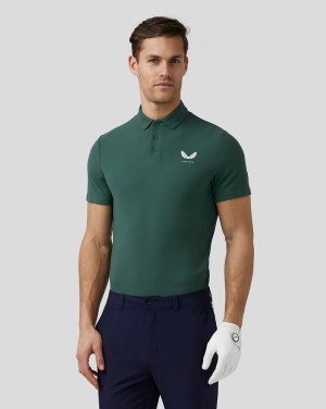 Castore Golf Essential Polo Yeşil | EJ9165248