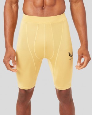 Castore Honey Gold Baselayer Shorts | UA1750432