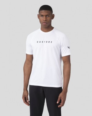 Castore Short Sleeve Raglan T-Shirt Beyaz | DH6789532