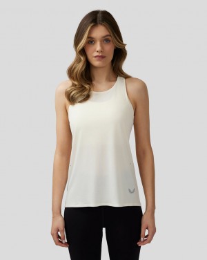 Castore Zone Breathable Performance Tank Bej Rengi | OC7253169