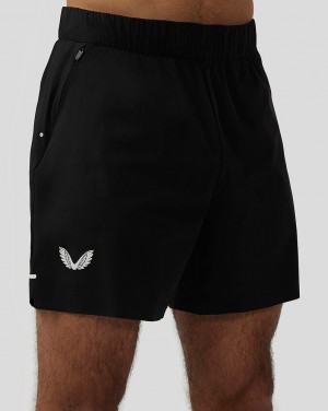 Castore Zone Lightweight Ventilated (6”) Training Shorts Siyah | MI0293786